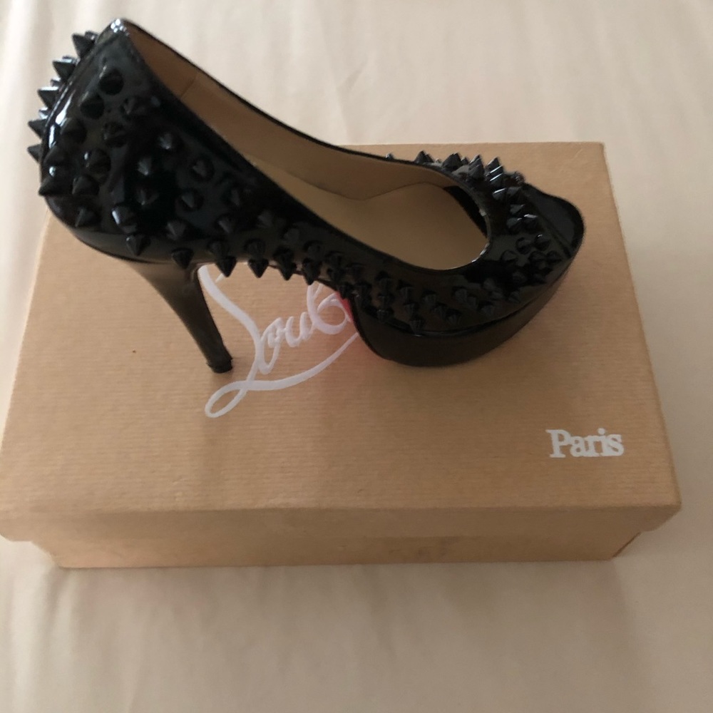Loubouton Black and Tan NEVER have been worn.